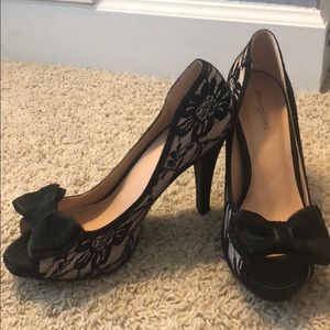 Laced heels